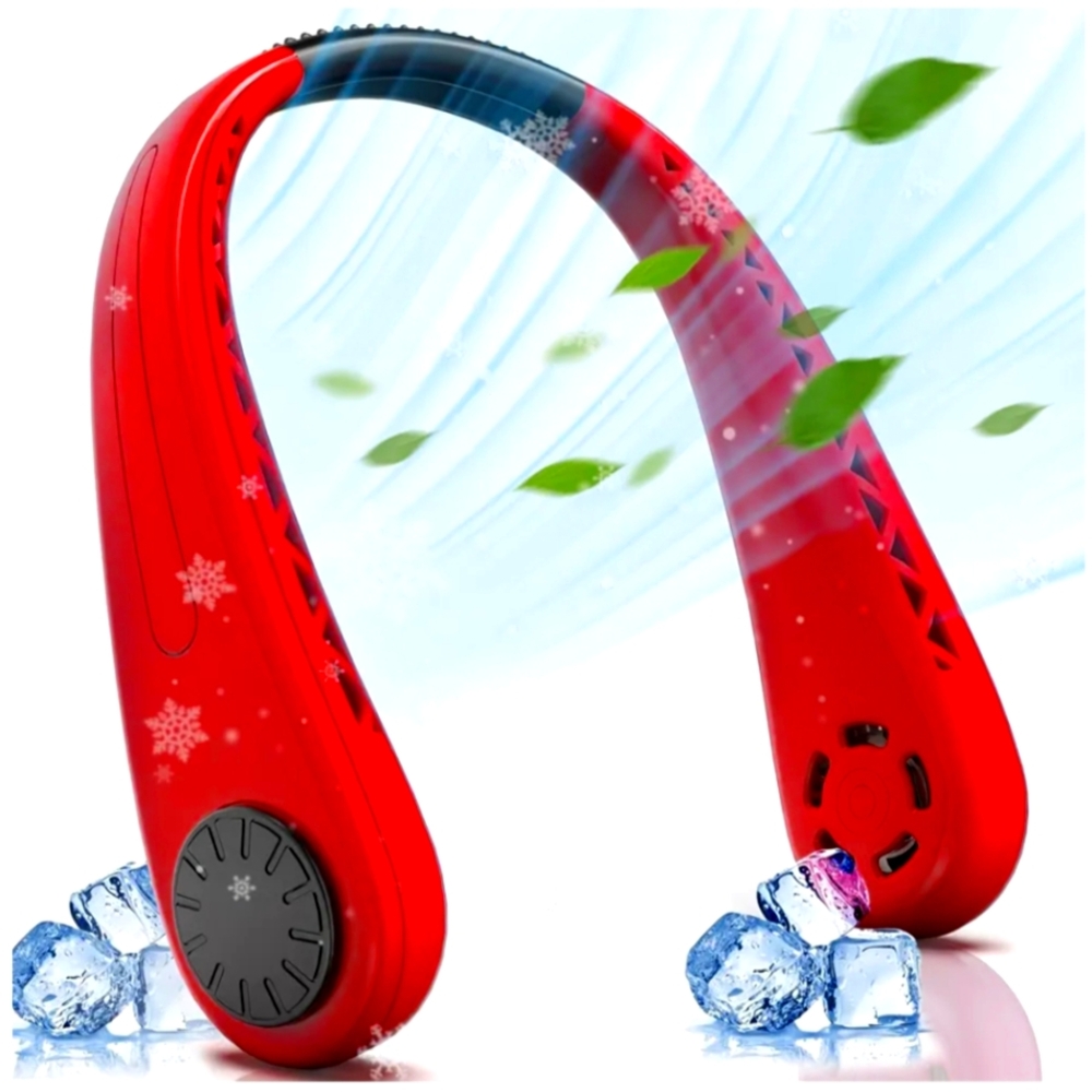 NinetinGel Portable Bladeless Wearable Neck Fan, NIB